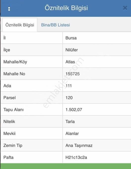 Best Ever'dan Atlas Köyde İmar Sınırının Dibinde Satılık Tarla — fotoğraf 2