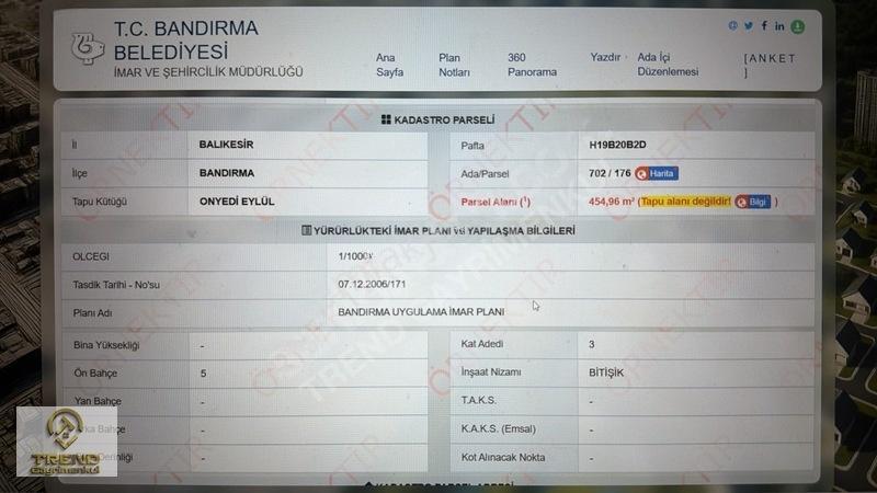 Trend'den Muhteşem Konumda Satılık Arsa — fotoğraf 11