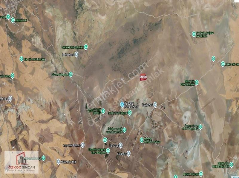 Özkoç'tan Ayaş Gökler'de Tek Tapu 12.430 M2 Satılık Arazi — fotoğraf 5