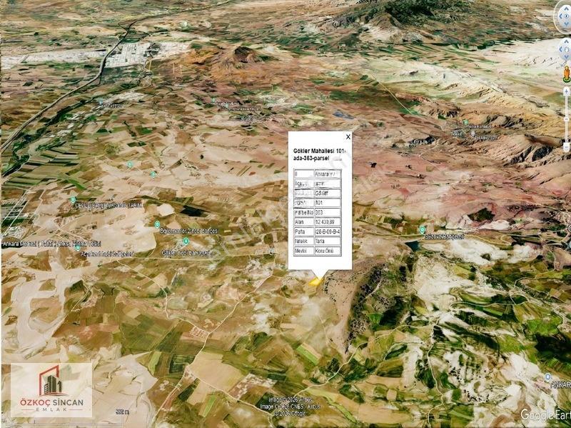 Özkoç'tan Ayaş Gökler'de Tek Tapu 12.430 M2 Satılık Arazi — fotoğraf 15