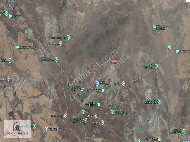 Özkoç'tan Ayaş Gökler'de Tek Tapu 12.430 M2 Satılık Arazi — fotoğraf 23