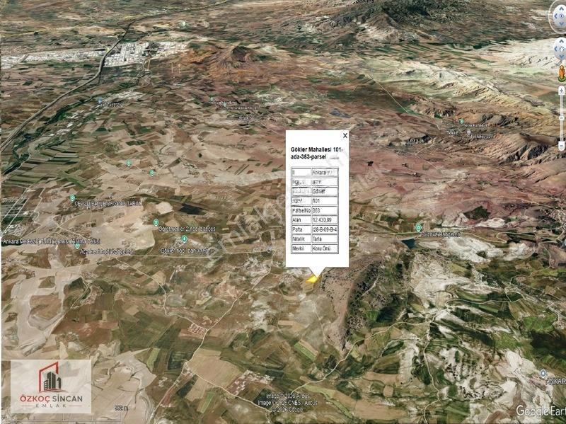Özkoç'tan Ayaş Gökler'de Tek Tapu 12.430 M2 Satılık Arazi — fotoğraf 26