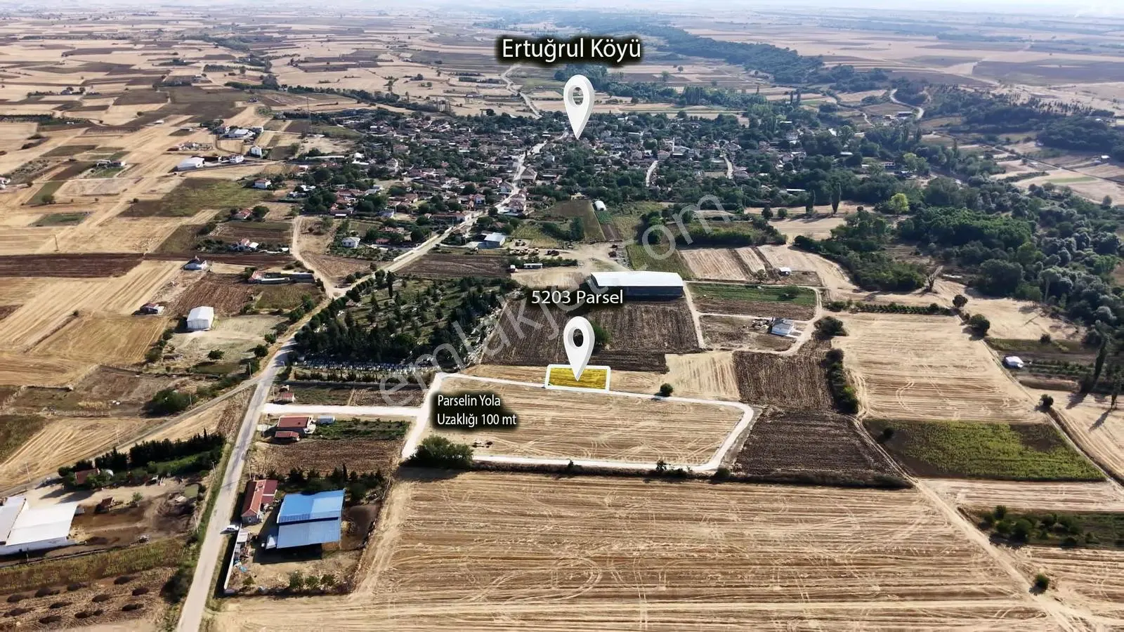 Ertuğrul Köyde Yeni İmara Açılan Bölgede 488m² Satılık Arsa — fotoğraf 5
