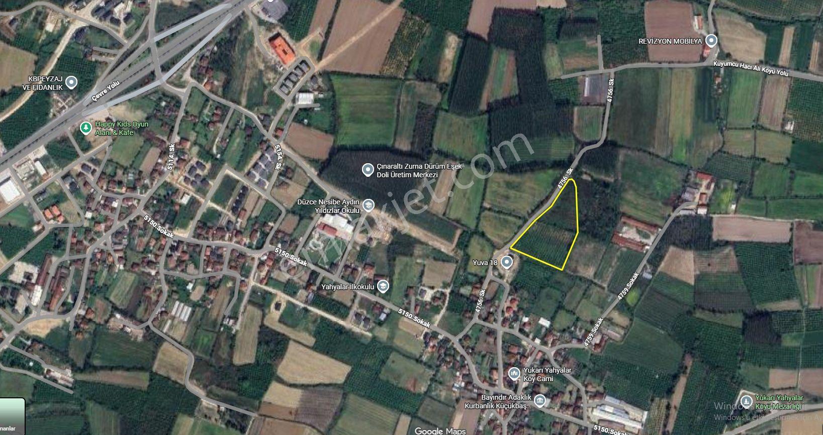 Yukarı Yahyalar Mahallesi'nde 5080 M2 Satılık Arazi — fotoğraf 8