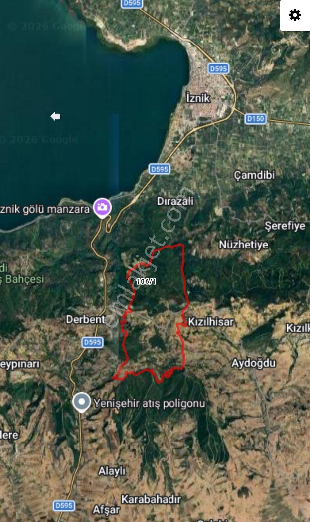 Yenişehir Mecidiyeköy De Göl Manzaralı 4926,m2-bahçe — fotoğraf 15