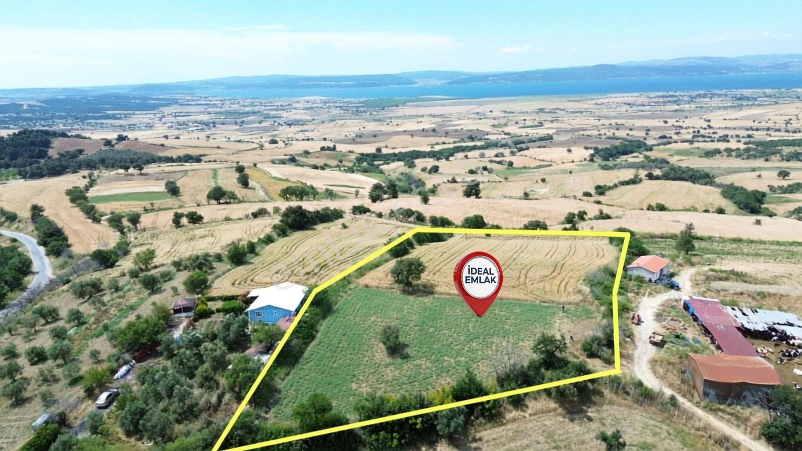 Çanakkale Merkez Kemelde Full Boğaz Manzaralı, 10.458 M2 Arazi — fotoğraf 4
