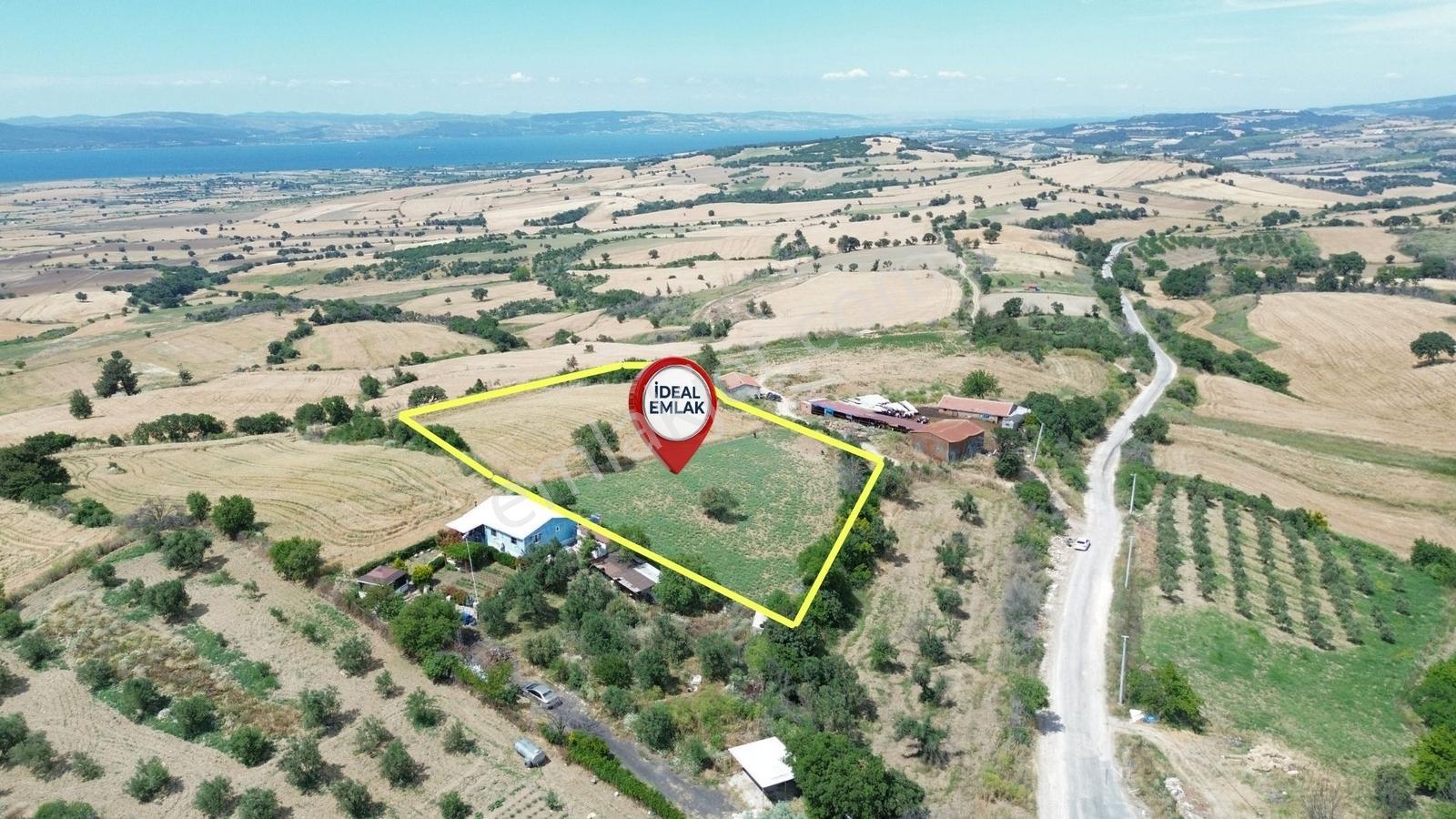 Çanakkale Merkez Kemelde Full Boğaz Manzaralı, 10.458 M2 Arazi — fotoğraf 10