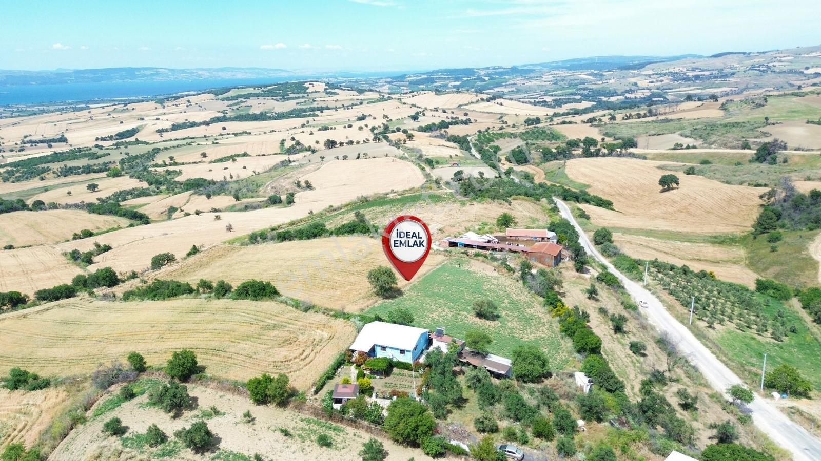 Çanakkale Merkez Kemelde Full Boğaz Manzaralı, 10.458 M2 Arazi — fotoğraf 12