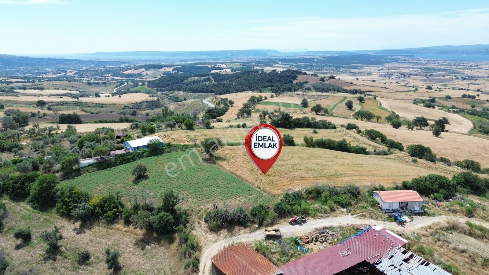 Çanakkale Merkez Kemelde Full Boğaz Manzaralı, 10.458 M2 Arazi — fotoğraf 26