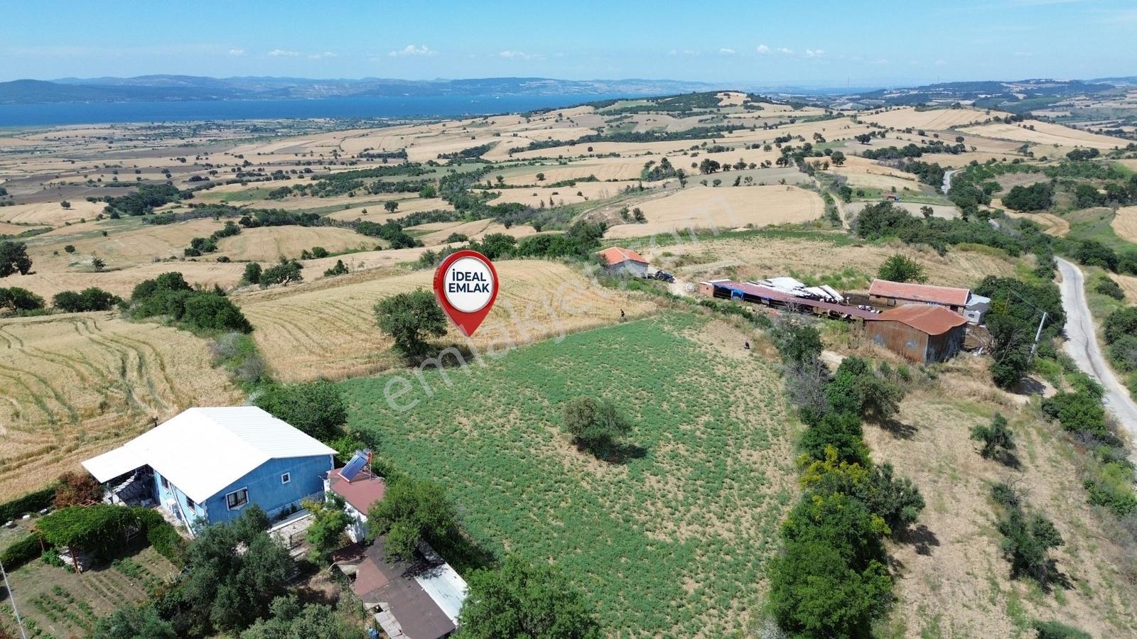Çanakkale Merkez Kemelde Full Boğaz Manzaralı, 10.458 M2 Arazi — fotoğraf 32