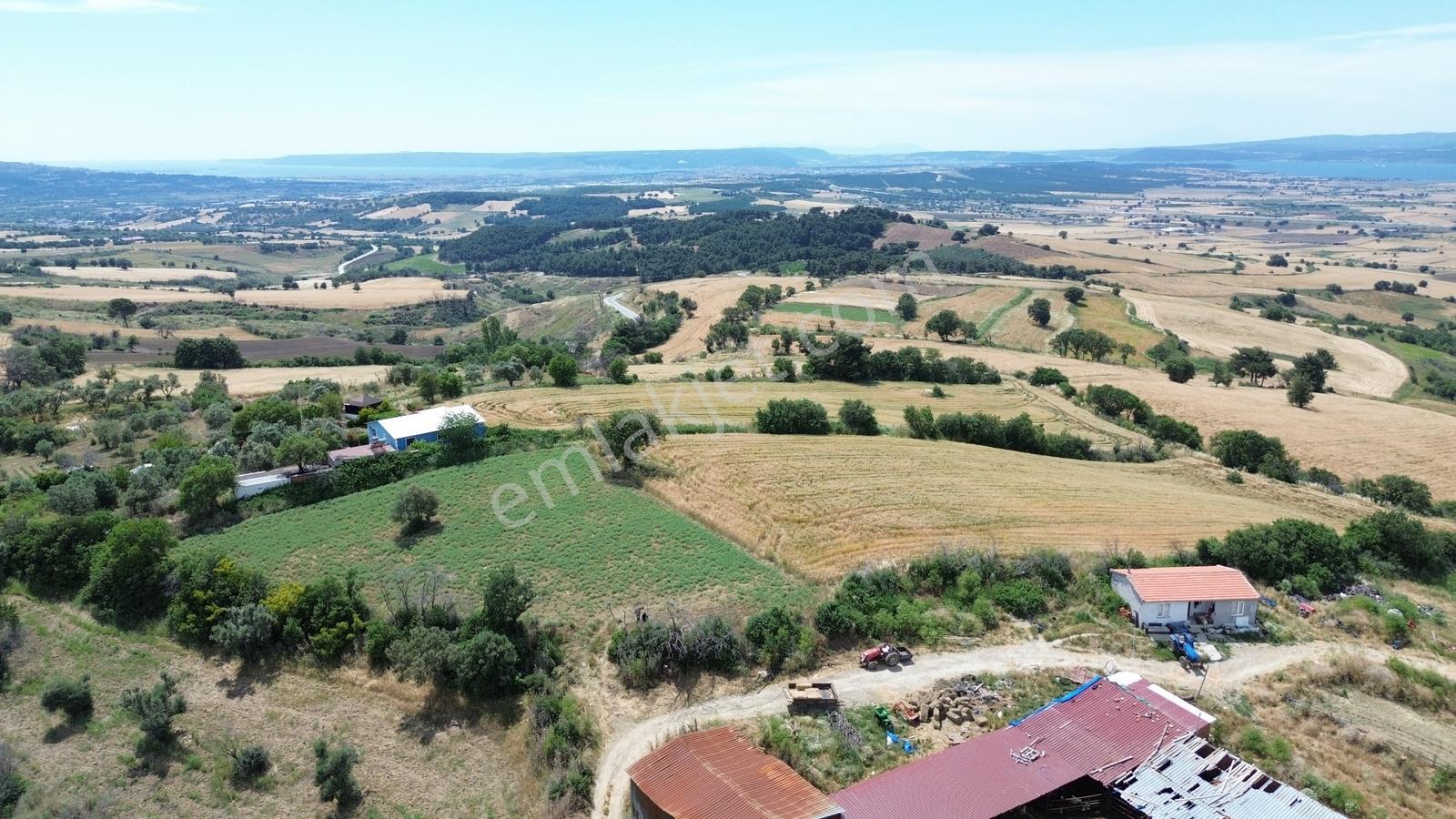 Çanakkale Merkez Kemelde Full Boğaz Manzaralı, 10.458 M2 Arazi — fotoğraf 35