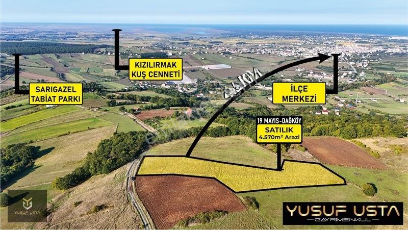 Yusuf Usta Gayrimenkul'Den 19 Mayıs Dağköy'De Satılık Arazi