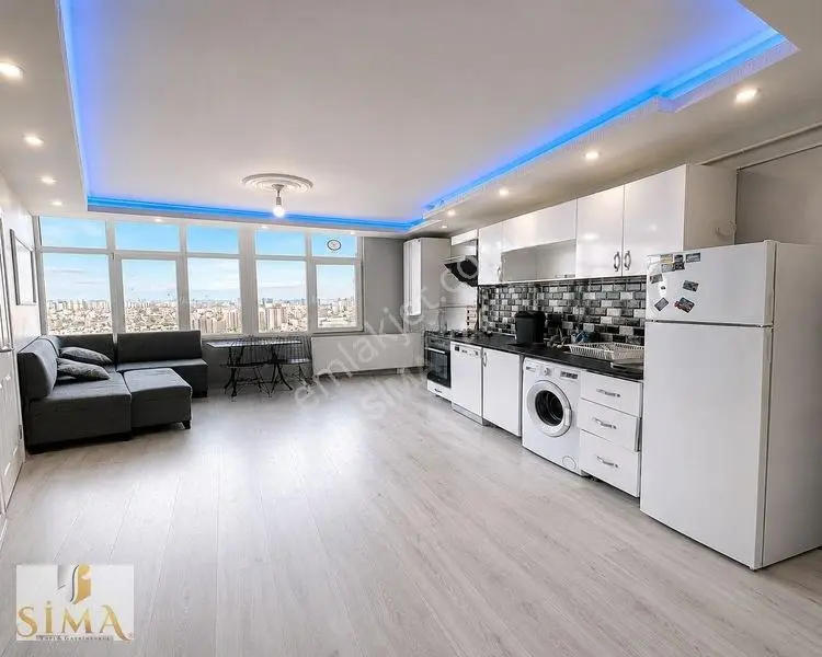 Metrobüse Yürüme Mesafesinde Site İçinde 1+1 Eşyalı Satılık — fotoğraf 16