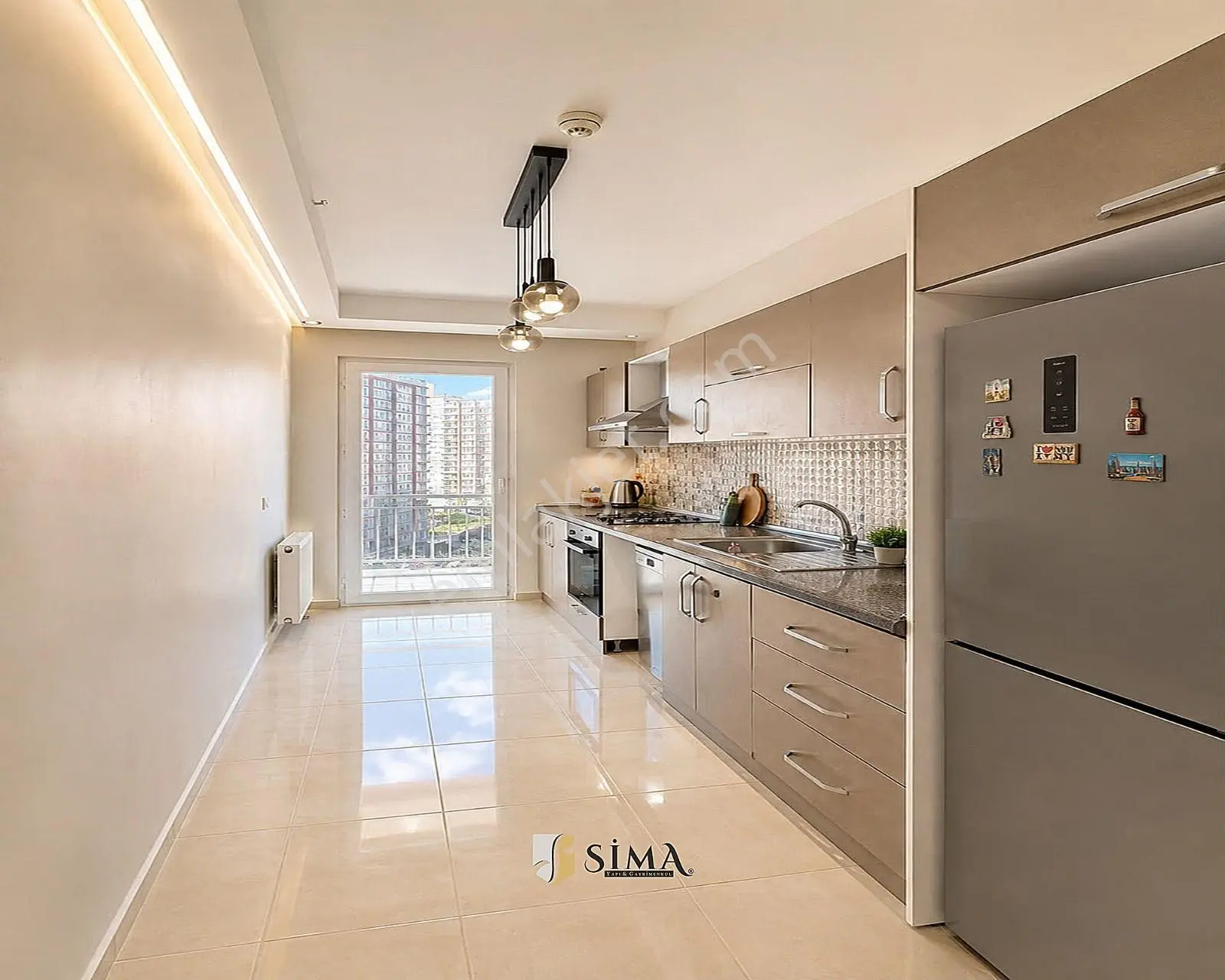 Merkezi Konumda Full Dekorlu Site İçinde Ebeveyn Banyolu 3+1 Satılık — fotoğraf 3