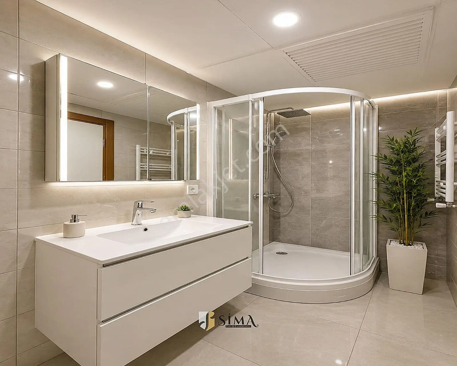 Merkezi Konumda Full Dekorlu Site İçinde Ebeveyn Banyolu 3+1 Satılık — fotoğraf 8
