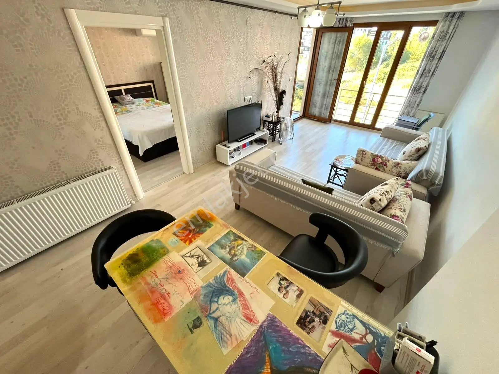 Gümüşden Akçay'da Ön Cephe Arakat Cam Balkonlu Doğalgazlı 1+1 Daire — fotoğraf 8