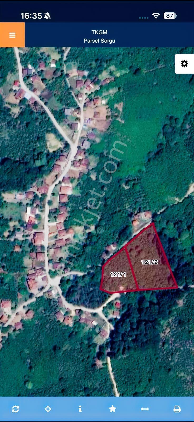 Düzce Cumayeri Yenitepe Köyü Köy İçi Satılık Tarla — fotoğraf 11
