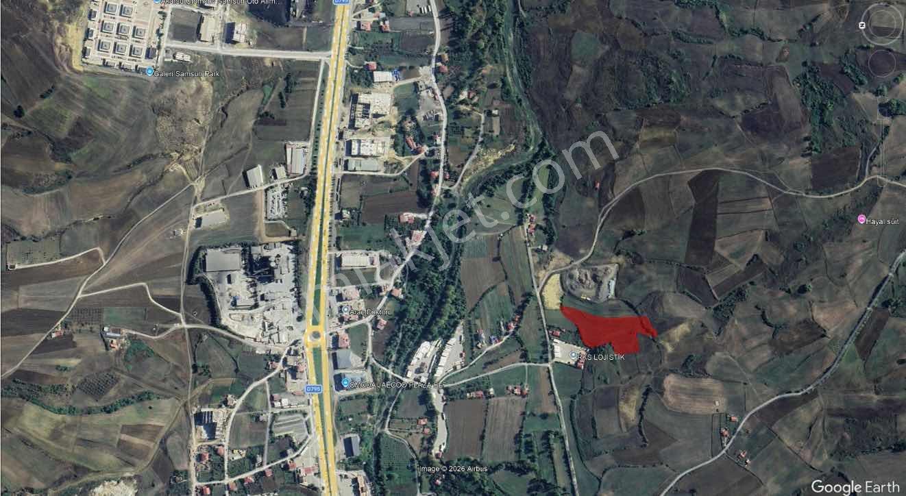 Samsunda Kaçırılmayacak Yatırım! 10.872 M² Satılık Tarla — fotoğraf 2