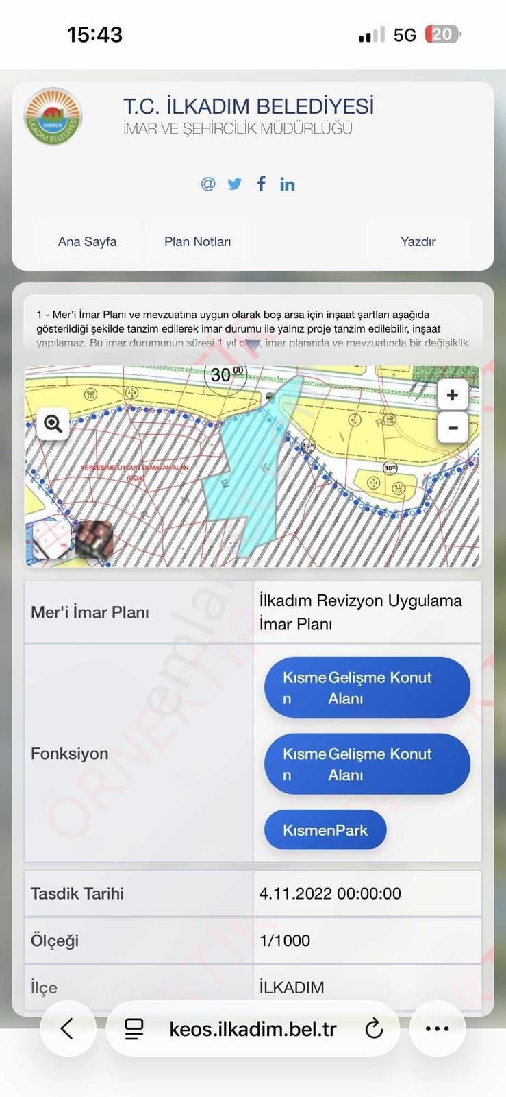 Samsunda Kaçırılmayacak Yatırım! 10.872 M² Satılık Tarla — fotoğraf 29