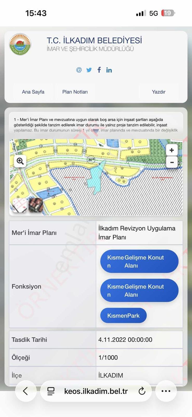Samsunda Kaçırılmayacak Yatırım! 10.872 M² Satılık Tarla — fotoğraf 30