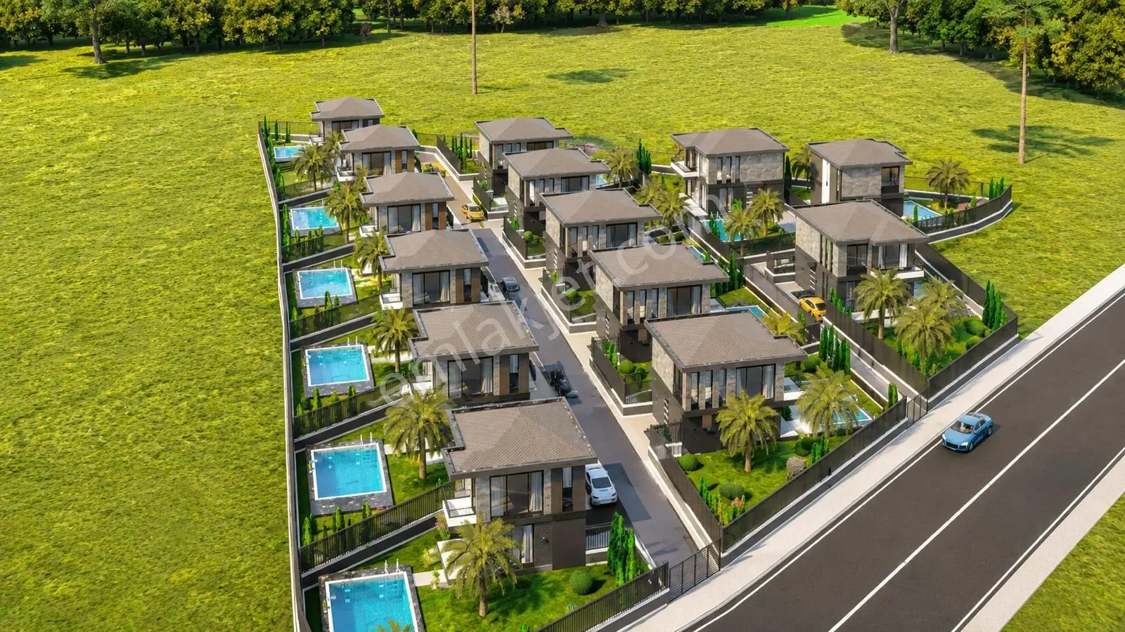 Muhteşem Konumda 300M2 Villa İmarlı Arsa!! Araç Takasına Uygun!!