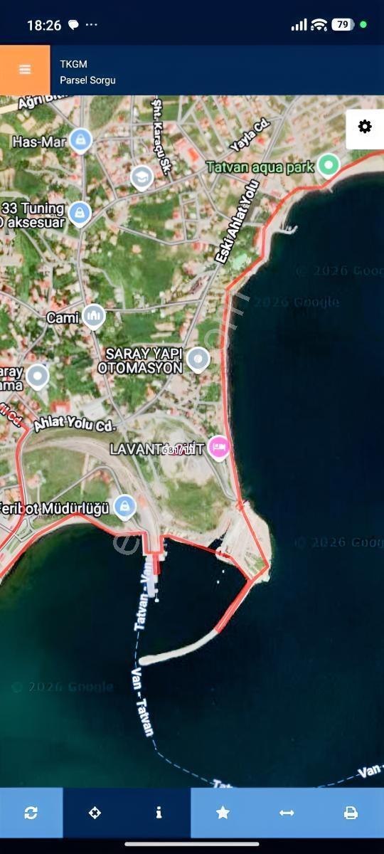Evbul'dan !!acil!! Van Gölüne 120 Mt Uzaklıkta Villa İmarlı Arsa — fotoğraf 3