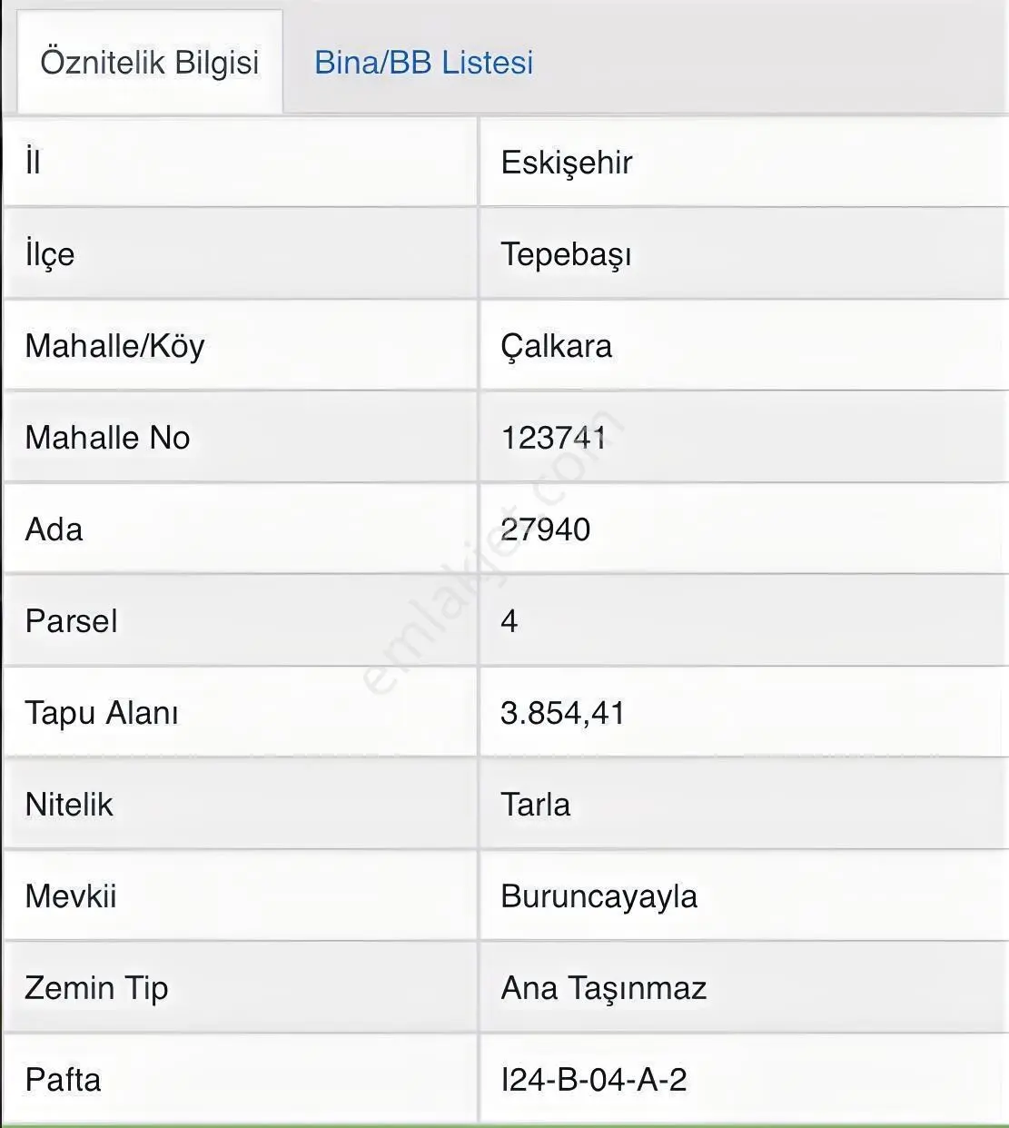 Rw Detaydan Çalkara'da Satılık 3.855 M2 Tarla — fotoğraf 2
