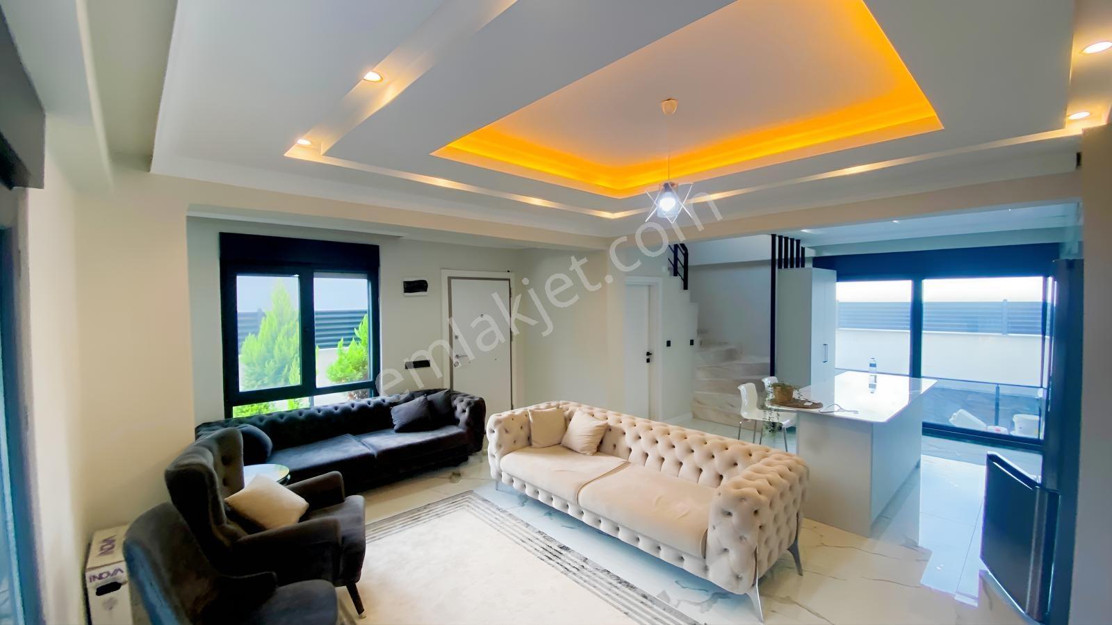 Balcıoğlundan Denize 2. Sıra Tam Müstakil 4+1 Geniş Bahçli Villa — fotoğraf 6