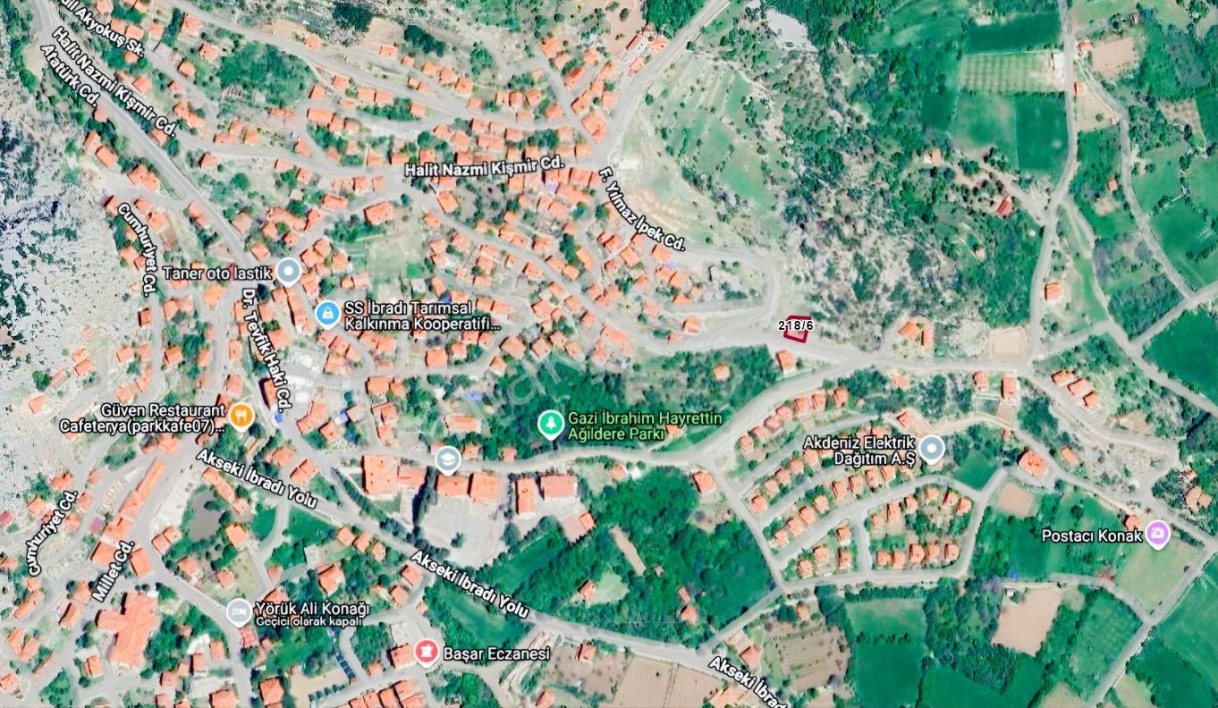 Antalya İbradı Yukarı Mahalle Satılık Arsa — fotoğraf 23