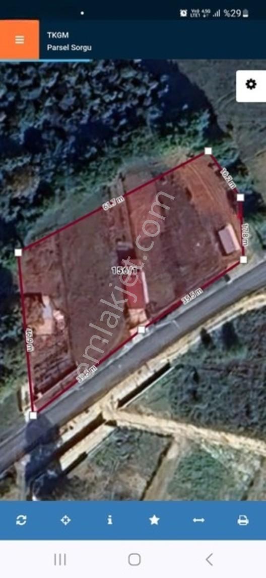 Denız Can Emlak Hatipler-Tepemanayir Köyünde Asfalt Cephe Arsa