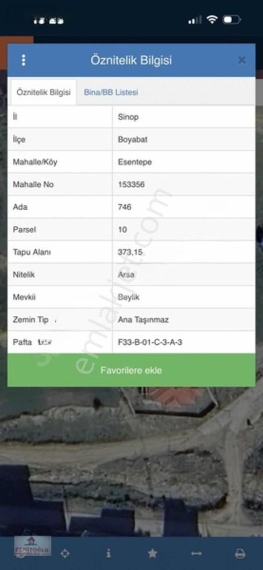 Şehitoğlu Gayrimenkul 373 M2 Satılık Arsa — fotoğraf 2