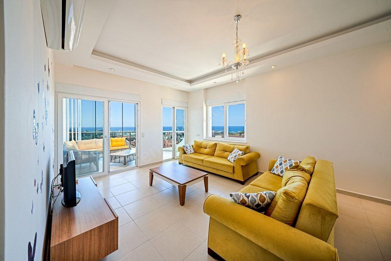 Alanya Avsallarda Full Deniz Manzaralı Full Aktiviteli 4+1 Satılık Penthouse — fotoğraf 4