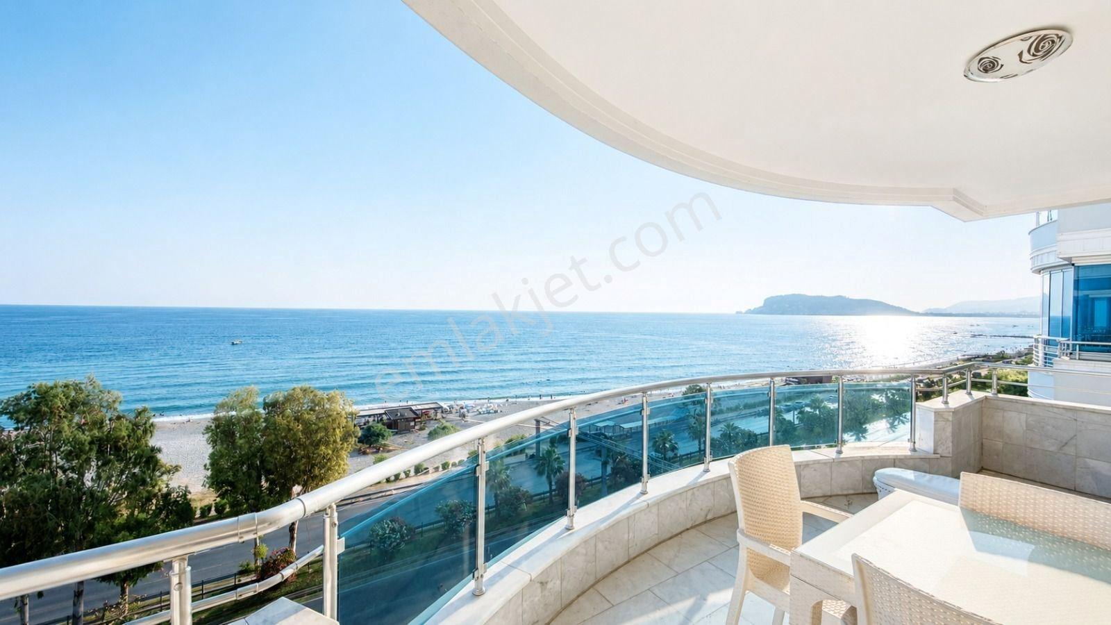 Alanya Tosmur'da Denize Sıfır Full Deniz Manzaralı 3+1 Daire — fotoğraf 7