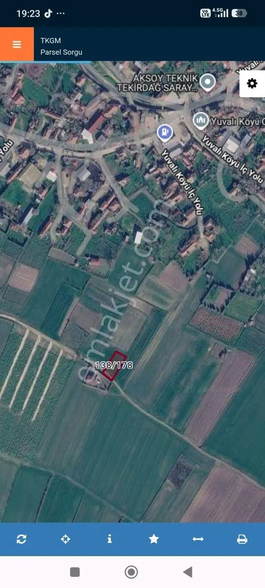 Saray Yuvalı Mh Satılık İmarlı Arsa
