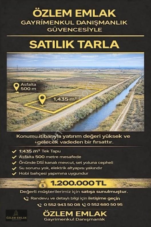 Özlem'den Bursa Karacabey Aşağı Fevzipaşa 1.435 M2 Fırsat Tarla — fotoğraf 6