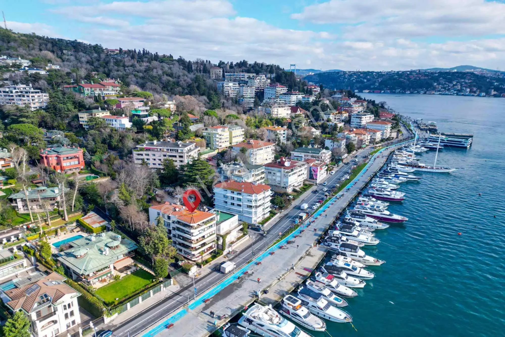 Bebekte Boğaz Hattında Ayşe Sultan Korusu Girişi Satılık Daire