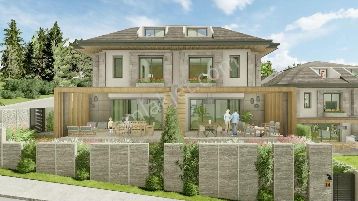 İstinye'de 7+1, Bahçeli Kapalı Otoparklı Yeni Satılık Villa — fotoğraf 7