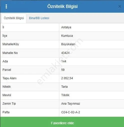 Büyükalan'da Fırsat 2052 Mt2 Yollu, Çeşmeli Arazi — fotoğraf 4