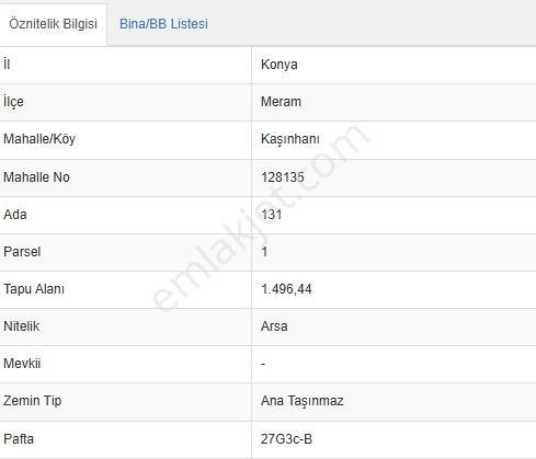 Mehmet Akkuş'tan Kaşınhanında 1496m2 Satılık Arsa — fotoğraf 3