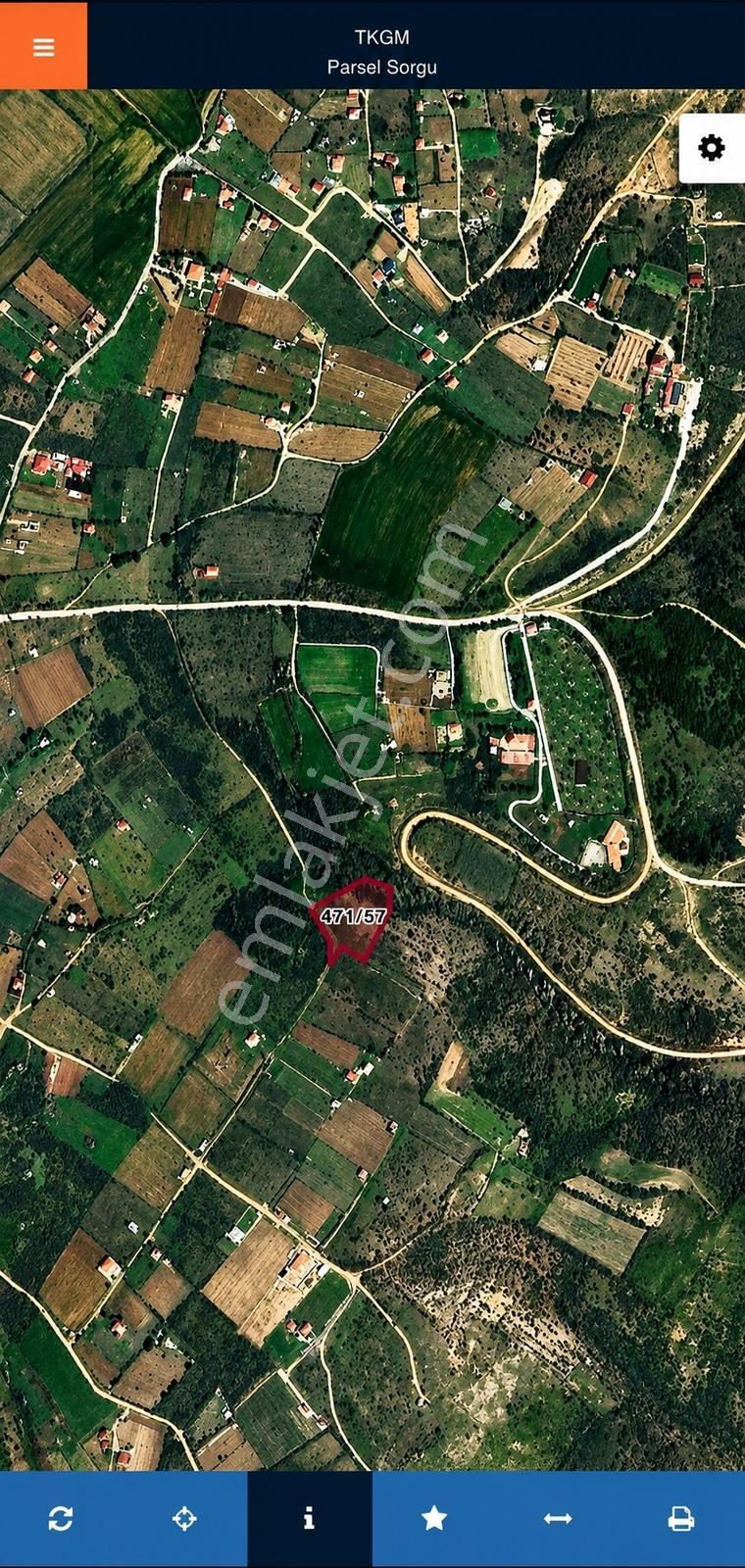 Kırklareli Merkez Baraj Mevkii 3.700 M² Satılık Bağlık Parsel — fotoğraf 7
