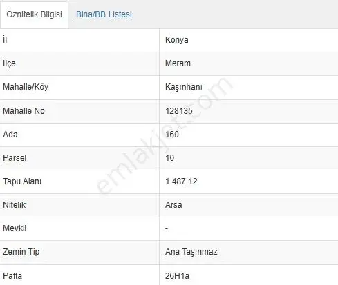 Mehmet Akkuş'tan Kaşınhanında 1487 M2 Satılık Arsa — fotoğraf 3