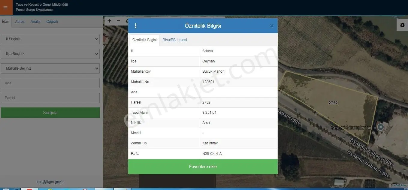 Çınar Emlak'tan Satılık Tüvtürk Yanı 8.251 Mt Arsa — fotoğraf 2