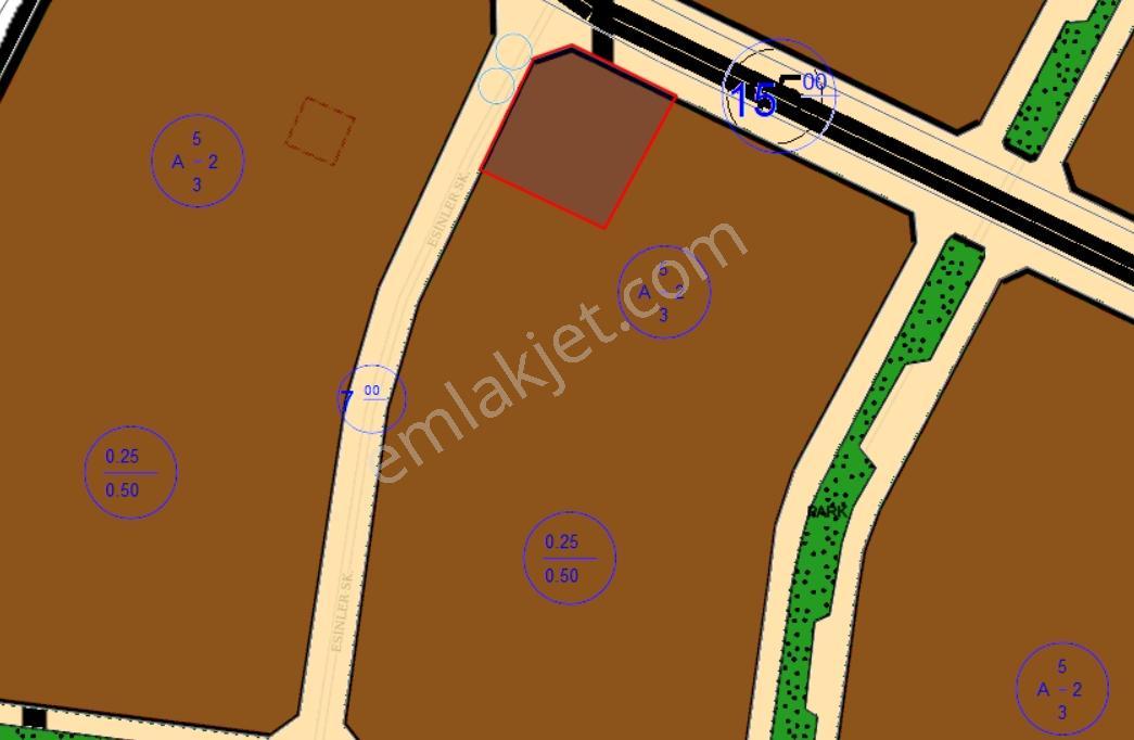 Karahüyükte Çevre Yoluna 300 Metre 636 M² Villalık Köşe Parsel — fotoğraf 4