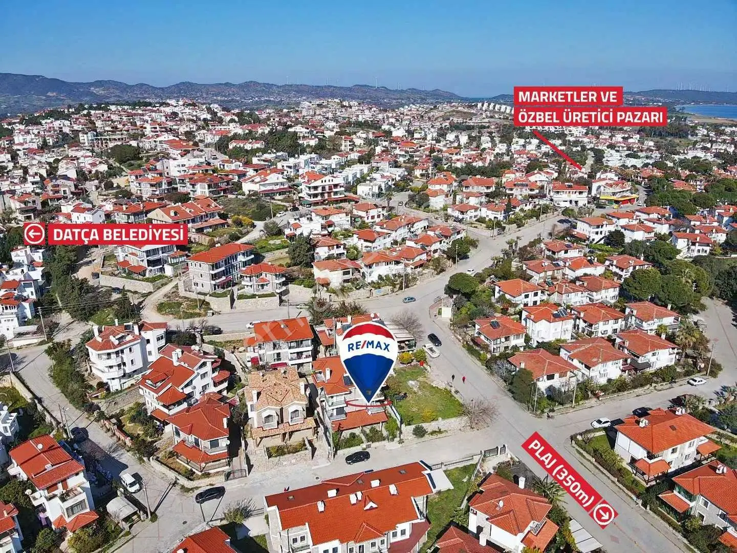 Re/max Badem'den Datça Merkezde Satılık 3+1 Dubleks Daire — fotoğraf 24