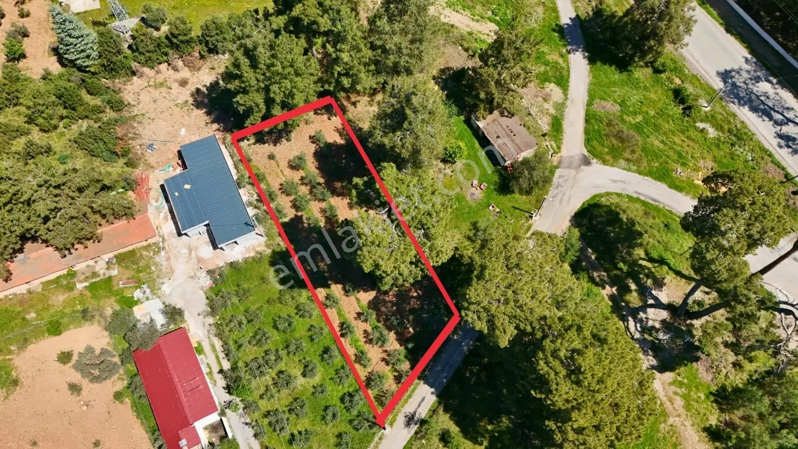 Fethiyenin Değerlenen Köyü İncirköyde 1124m2 Satılık Arsa — fotoğraf 7