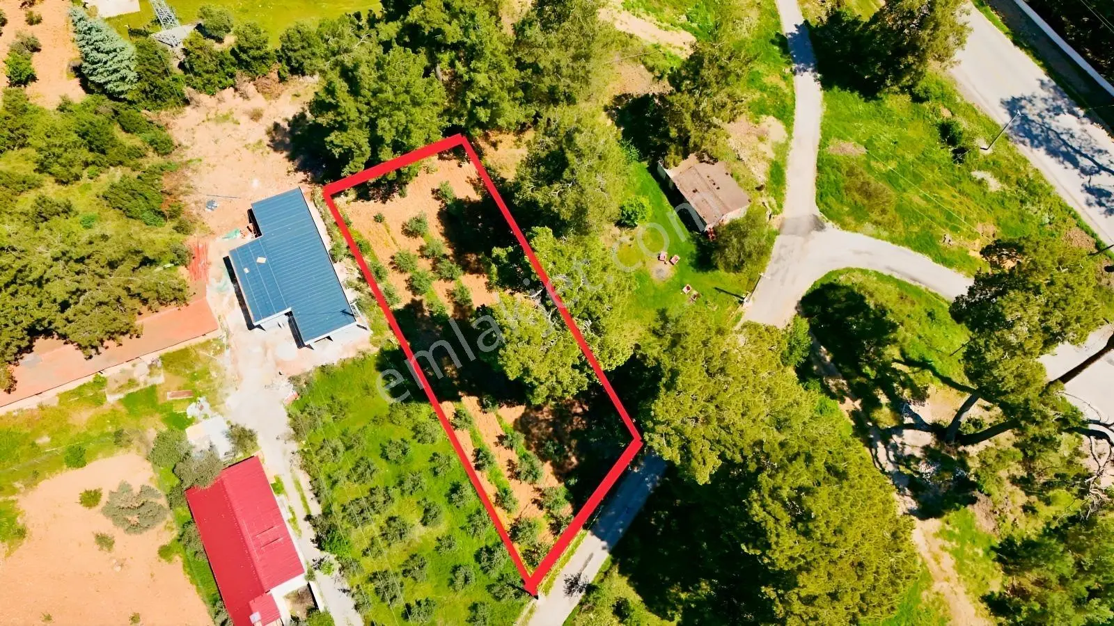 Fethiyenin Değerlenen Köyü İncirköyde 1124m2 Satılık Arsa — fotoğraf 8