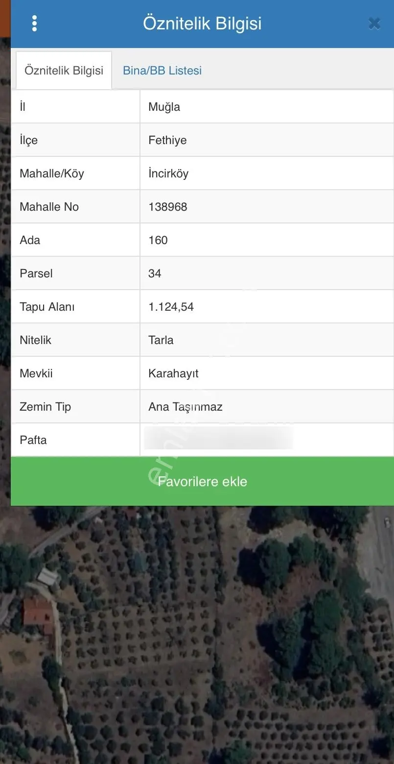 Fethiyenin Değerlenen Köyü İncirköyde 1124m2 Satılık Arsa — fotoğraf 15
