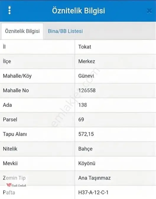 Günevi Köyü-satılık Bahçe | Vadi Emlak — fotoğraf 3