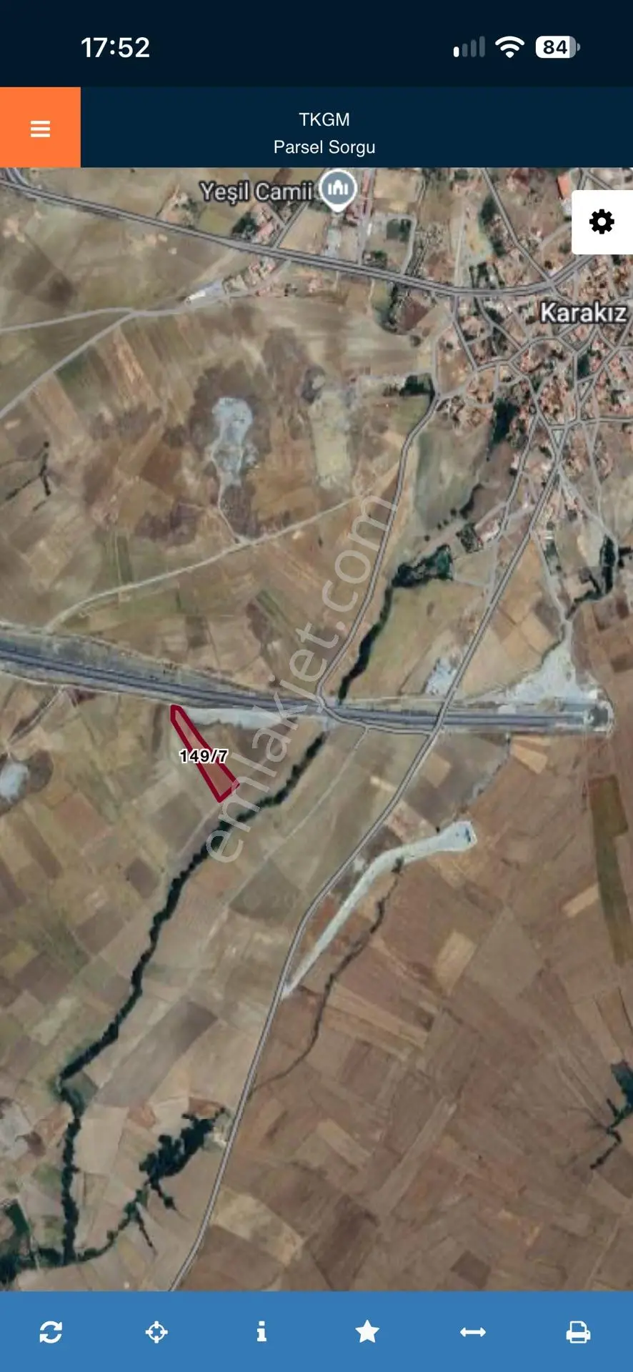 Sogun Yeniyer -karakız Mahallesi'nde 8261 M² Satılık Tarla — fotoğraf 3