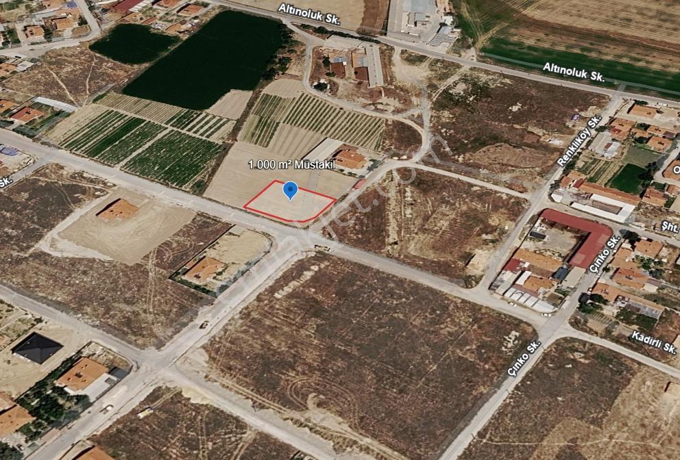 Karatay Saraçoğlunda İki Yola Cepheli Köşe Konumda 1.000 M² Arsa — fotoğraf 3